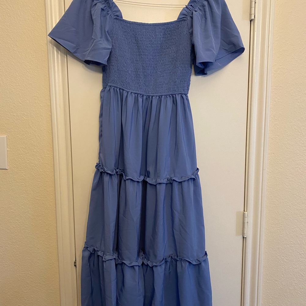 NEVER WORN 👏🏻💥👏🏻 Womens Casual Summer Midi Dress - Picture 4 of 5